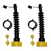 Gas Can Spouts (Improved Design) Flexible Universal Replacements (2 Pack)
