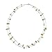NOVICA Multi-Gem Peridot Cultured Freshwater Pearls .925 Sterling Silver Beaded Necklace 'Ocean Art'