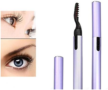 Heated Eyelash Curler, Eyelash Curler Electric, Electric Heated Eyelash Curler, Portable Electric Eyelash Curler for Curled Eyelashes Painless Curved Beauty Make Up Tool by GOCTOS