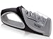 2-n-1 Knife Sharpener by Kitchen Hostess - Great for Japanese and Euro-American Knives - Senzu, Chef, Paring, Tactical, Pocket - Quickly Sharpens, Hones & Polishes - Safety Glove Included