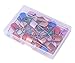 Y&YUAN Baby Safety Pins with Safety Buckle 2.1 Inches Assorted Color (28 Pieces)