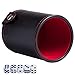 Professional Double Layers Faux Leather Dice Cup Set with 5 Dice for Most Dice Games