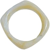 Chunky Colorful Transparent Acrylic Resin Wrap Bangle Tortoiseshell Irregular Geometric Wristbands Cuff Bangle Bracelet for Women Statement Jewelry