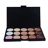 DATEWORK Professional 15 Concealer Camouflage Foundation Makeup Palette Foundation Cream Highlighter For Face