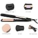 Hair Straightener, ETEREAUTY Flat Iron Straightener Ceramic Flat Iron for Hair with 1.37 inch Wide Plate and LCD Display, Adjustable Temperature, Heats up Fast