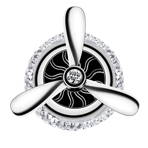 EING Car Air Freshener,Turbo Spinning Car Vent Clip Fragrance Diffuser