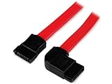 StarTech.com 18-Inch SATA to Left Side Angle Serial ATA Cable (SATA18LSA1)