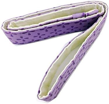euwanyu 2Pcs Cake Pan Strips Bake Even Strip Belt Bake Even Moist Level Cake Baking Tool, Baking Cake Mold Baking Tray Protection Strap,Kitchen Tool,Baking Helper (Purple)