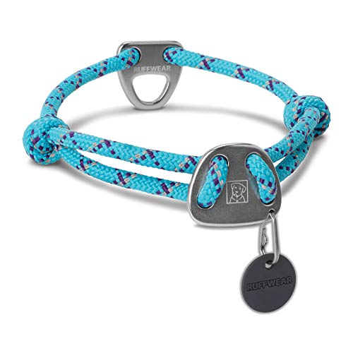 teal dog collar