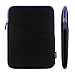 iPad Mini Case, iPad Mini 5 Sleeve, Lacdo Shockproof Tablet Sleeve Compatible iPad Mini 5,4,3,2 / Samsung Galaxy Tab A 8-Inch/ASUS ZenPad Protective Bag, Purple/Black