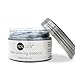 VOLLUCK Silver Gray Hair Coloring Wax Temporary Hair Clay Pomades 4.23 oz,Natural Hair Dye Material Disposable Hair Styling Clay Ash for Cosplay, Halloween, Party