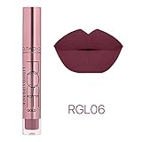 ELINKMALL Waterproof Long Lasting Matte Velvet Liquid Lipstick Lip Gloss (A6)