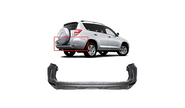 MBI AUTO - Cubierta de parachoques trasero imprimada para ...
