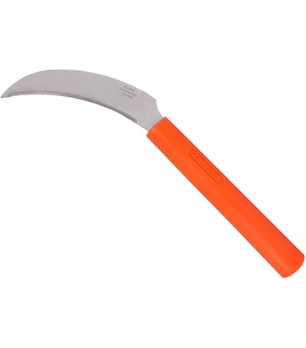 Amazon.com : Zenport K208P Harvest Sickle with Plastic Handle