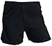 Gabrielle-Aug Women's Solid Black Loose Beach Bottom Swim Board Shorts (FBA)(14 Black)