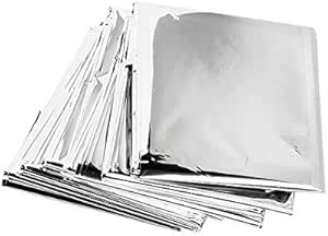 Amazon Com Navadeal 2 Pack Silver Highly Reflective Mylar Films 82x 47inch Metallized Foil Covering Sheet Garden Greenhouse Farming Increase Plant Growth Save Power Reduce Uneven Heat Environment Safe Plant Covers