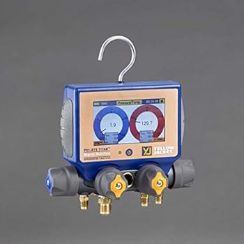 manifold digital p51 titan jacket yellow manifolds hvac yellowjacket refrigeration gauge ritchie heads kit tools derbyshire parts spares nottingham air