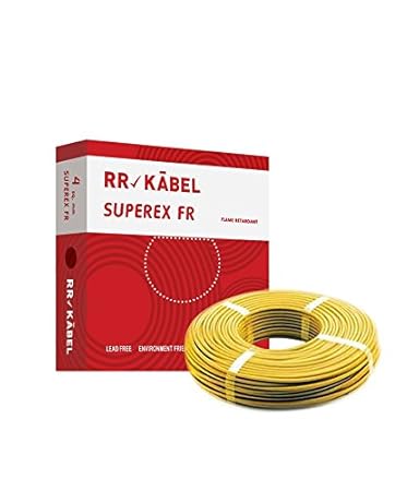 Rr Kabel Superex Fr Pvc Insulated Single Core Wire 4.00 Sq.Mm