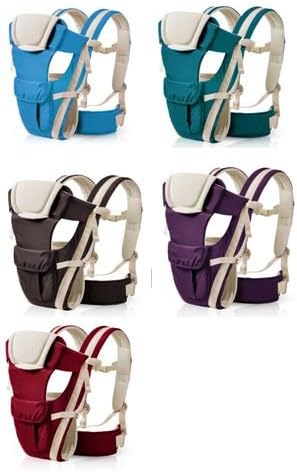 Imperial Global Cherub 4-in-1 Baby Carrier with Shoulder Sling – Baby Sling Backpack, Enhanced Safety Buckles – Front-Facing, Breastfeeding/Nursing or Shoulder Carrying – Premature Babies &amp; Newborns