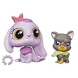 Littlest Pet Shop Pet Pawsabilities Lilac Bennett and Bowzer Newton Doll