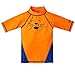 UV SKINZ UPF 50+ Boys 3-Piece Swim Set (6, Orange Jungle Cat)