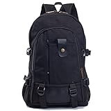 Weardear Men's Backpack Casual Travel Mountaineering Canvas Student Backpack Casual Daypacks