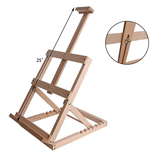Vencer Heavy Duty Adjustable Tabletop Studio H-Frame Artist Painting Easel ... Vencer Heavy Duty Adjustable Tabletop Studio H-Frame Artist Painting Easel ...