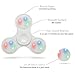 Fidget Toy LED Light Up Triangle Hand Spinner Stress and Anxiety Relief EDC Toy for Kids and Adults