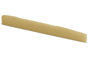 MACNICHOL GUITARS Lefty Bone Saddle – Fits Many Post-1996 Left-Handed Martin® Guitars – 74 mm Length – Unbleached