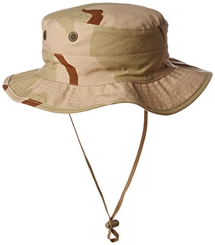 Tru-Spec Military Boonie Hat R/S, Desert 3 Color, 7 3/4