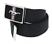 Ford Mustang Logo Buckle with Black Web Belt
