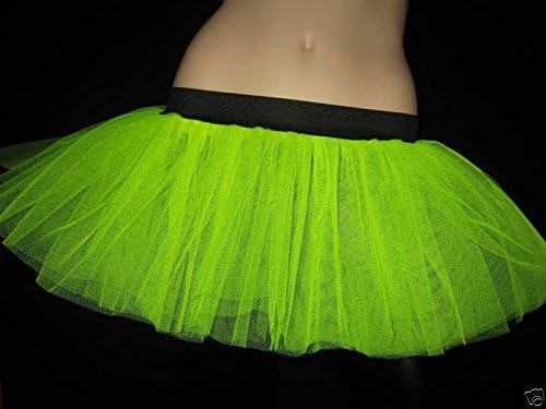 Lime Neon Plus Size Tutu Skirt Fancy Clubwear Halloween Free Ship Usa