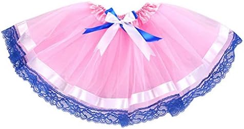 SANGQU Little Girls Layered Ribbon Lace Tutu Skirt Dress Ballet Tiered