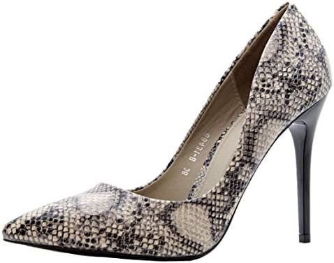 SAUTE STYLES Ladies Womens High Stiletto Heel Pumps Work Smart Party Pointed Court Shoes Size 3-8