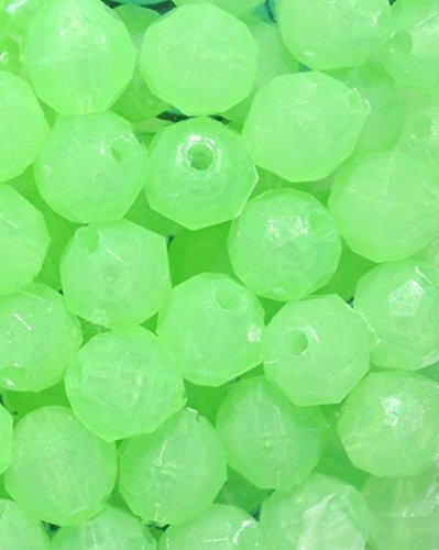 UPC 687077244218, Luminous Green Glow Fishing Beads 5/16&quot; 100 pieces