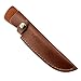 Aibote Fixed Blade Knife Sheath With Belt Loop Hunting Holster Carrying Knives Leather Holder Sheaths Case Scabbard Pouch Bag Pocket EDC Camping Outdoor Tool(C-Small)