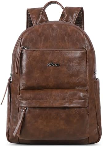 Amazon.com | Denny&Dora Genuine Leather Backpack Luxury Vintage