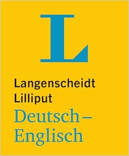 Langenscheidt Lilliput Deutsch Englisch Lilliput Worterbucher Fremdsprachen Amazon De Langenscheidt Redaktion Bucher
