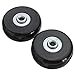MOHOO 1 Pair Luggage Suitcase Replacement Wheels OD 50 (1.97'') 18 Axles 35 Repair Set for Luggage Suitcase