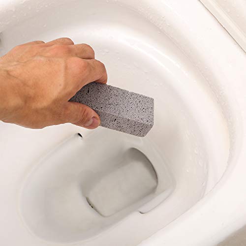 Tanlee 21 Pack Pumice Stick Cleaning Brick Block Pumice Stone Pumice Scouring Pad Grill Cleaning Brick for Removing Stains of Toilet Bowl, Bath, Household, Kitchen, Pool - Thumbnail 3