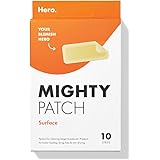 Mighty Patch Surface from Hero Cosmetics - Hydrocolloid Acne Pimple Patch for Covering Large Zit Breakouts, Spot Patch, Stick