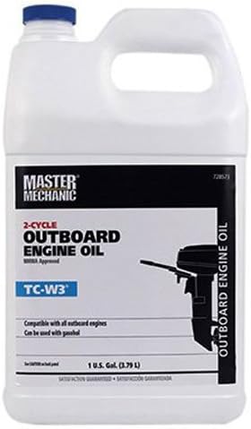 OLYMPIC OIL 728573 TCW3 Master Mechanic 2-Cycle Outboard Engine Oil, 1-Gallon