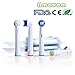 Amaxom Premium Oral-B (EB20-4) Precision Clean Replacement Toothbrush Heads,24 Count(6-pack).