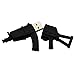 Usbkingdom 32GB USB 2.0 Flash Drive Novelty Plastic Gun Shape Thumb Drives Memory Stick Memorias USB Pendrive Jump Drive