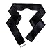 Stain Blindfold Sleep Mask Eye Covers; Soft & Comfortable for eye lenght- 59 inch (Black)