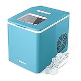Euhomy Ice Maker Machine Countertop, 26 lbs/24H, 9