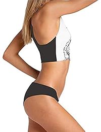 Avanova traje de baño de dos piezas con estampado de tigre para dama