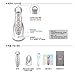 Lotts Merbe Ultrasonic Galvanic Ion Face Body Care Massager +Multi Plug