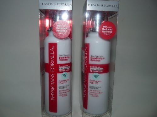2 Pack- Physicians Formula Skin Concern Sensitivity &amp; Redness: Redness Correcting Moisturizer, 2 Pack of 1.7 oz each