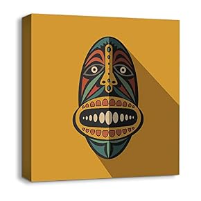 Canvas Wall Art African Culture Pattern...